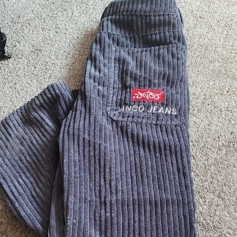 JNCO Gray Corduroy Pants